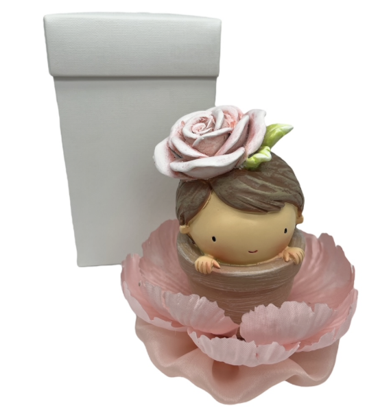Baby Flowers Girl Rosa Ad Emozioni - immagine 3