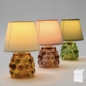 Lampada In Vetro Con Paralume “Bubbles” Ad Emozioni