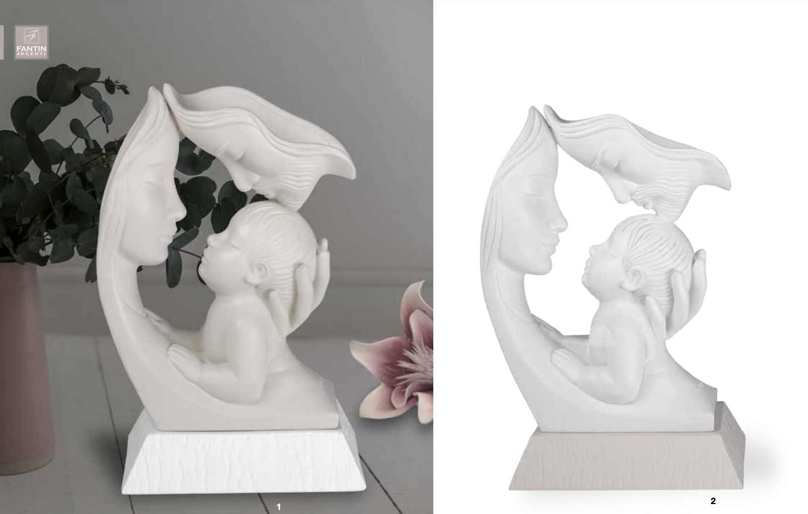 Sacra Famiglia Con Base Fantin - immagine 2